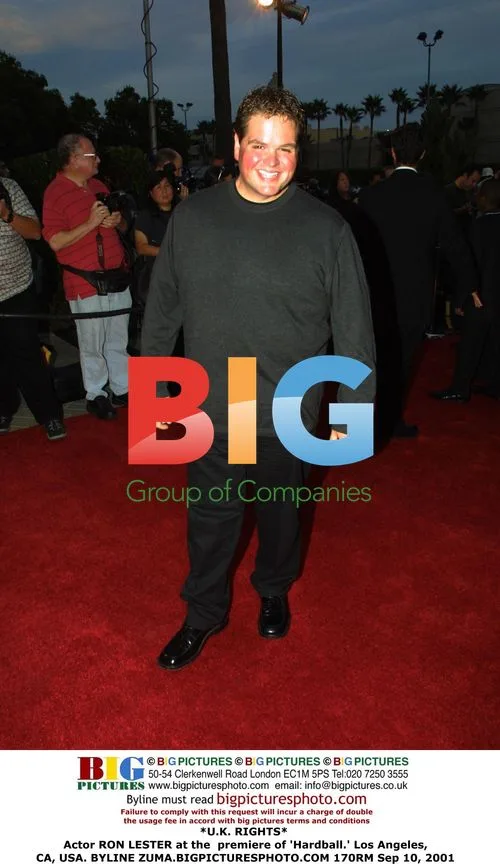 Ron Lester at 'Hardball' Premiere