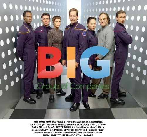 Enterprise TV Series Cast Portrait