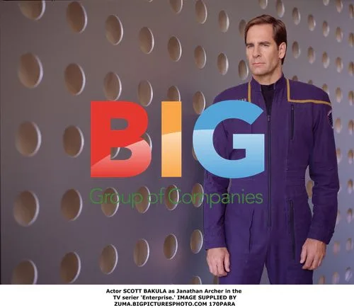 Scott Bakula as Janathan Archer in 'Enterprise'