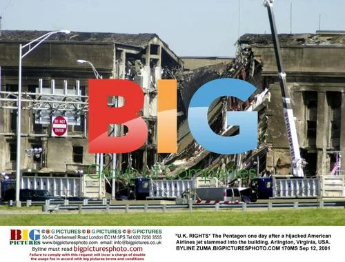 Pentagon after 9/11 attack