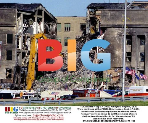 Cleanup at the Pentagon, 2001