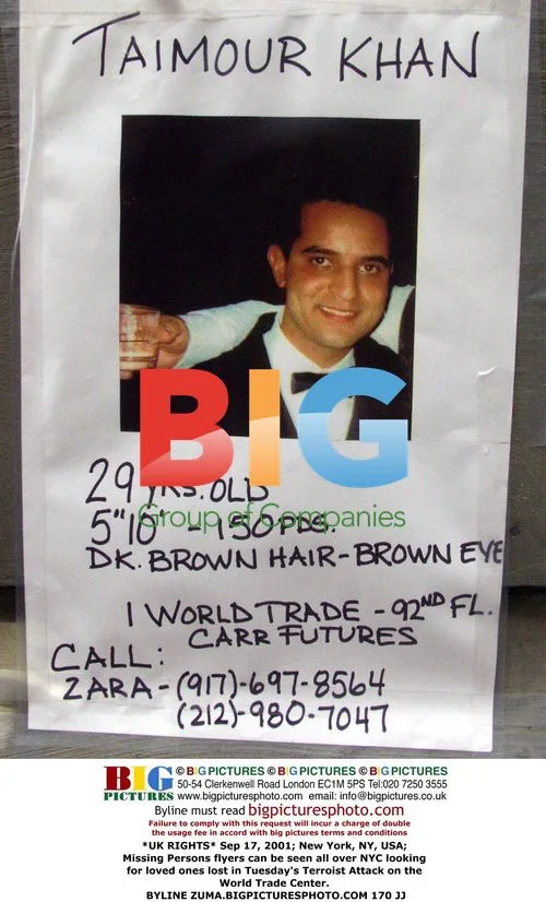 NYC Searching for Missing from 9/11 Attack