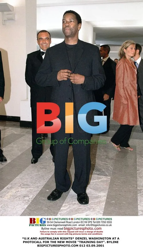 Denzel Washington at "Training Day" Photocall