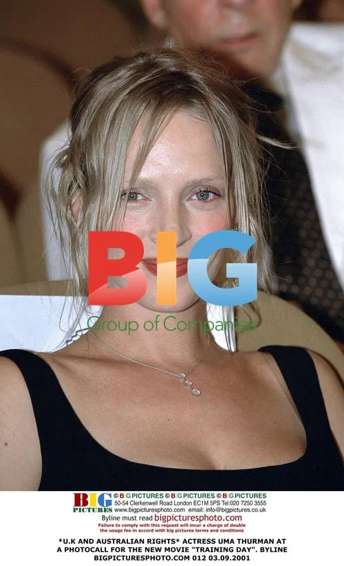 Uma Thurman at Training Day Photocall