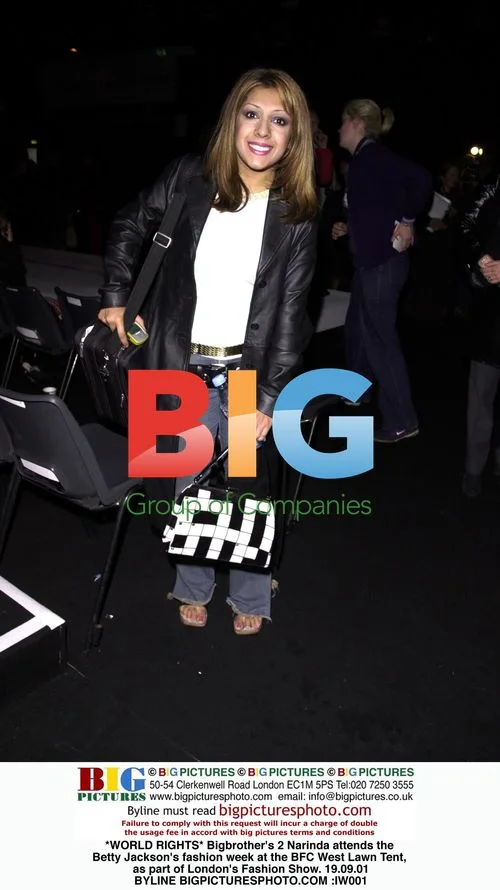 Bigbrother's 2 Narinda at London Fashion Week