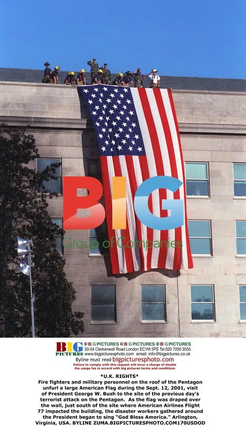 9/11 Pentagon Flag Unfurling