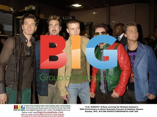 N'Sync at Michael Jackson's 30th Anniversary Concert