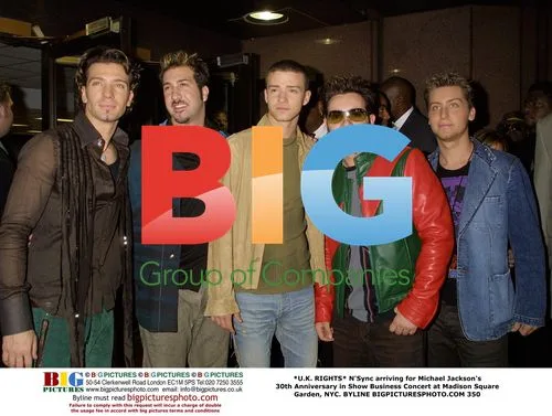 N'Sync at Michael Jackson's 30th Anniversary Concert