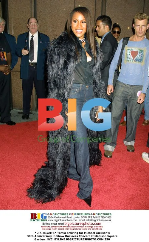 Tamia at Michael Jackson's 30th Anniversary Concert