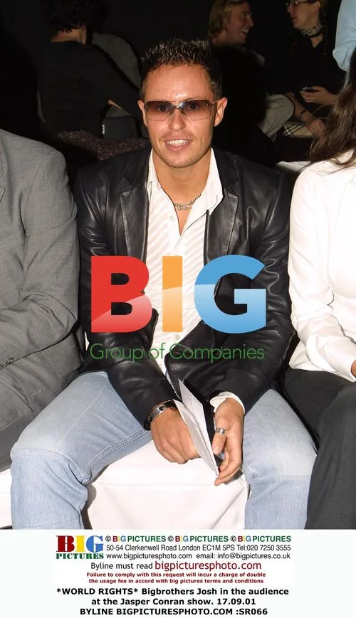 Josh from Bigbrothers at Jasper Conran show