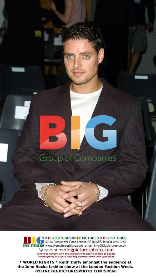Keith Duffy at London Fashion Week