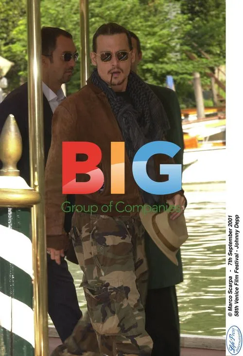 Johnny Deep at 58th Venice Film Festival