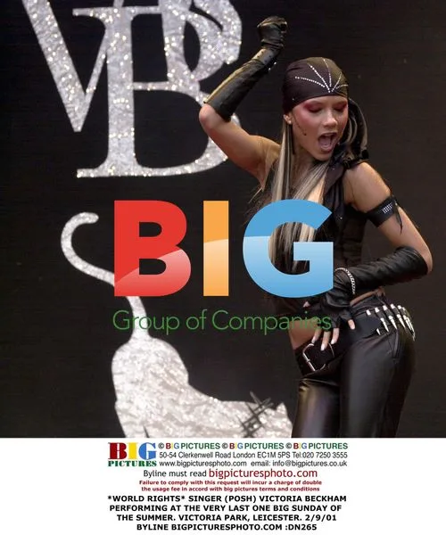 Victoria Beckham Performing at One Big Sunday