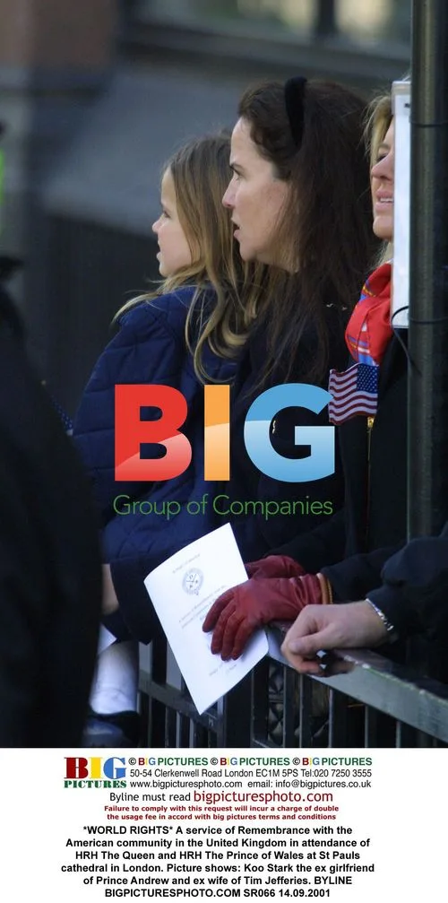 Koo Stark at St Paul's Remembrance Service