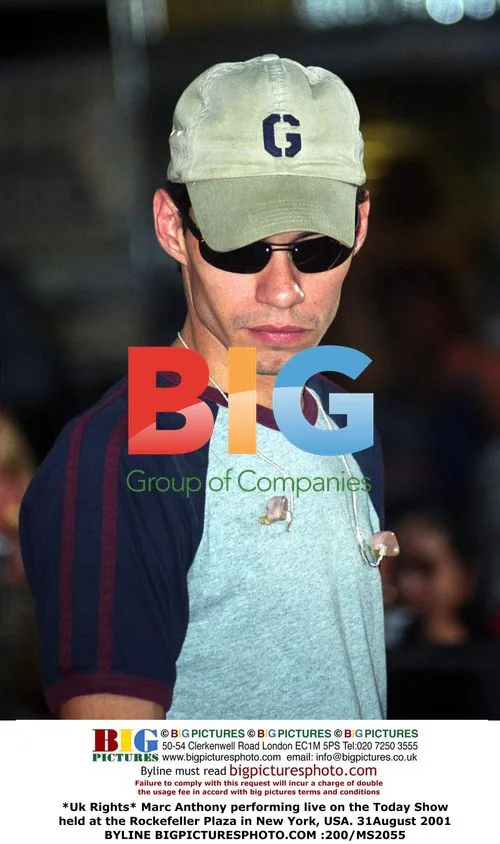 Marc Anthony Performs on Today Show in NYC