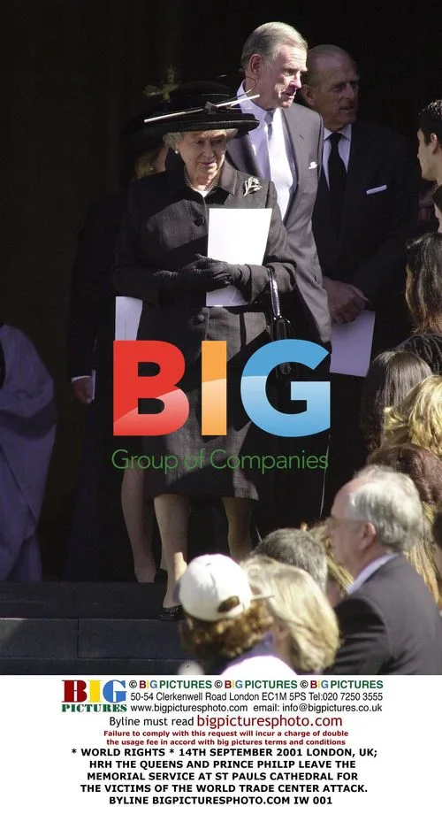 Queen and Prince Philip at 9/11 Memorial