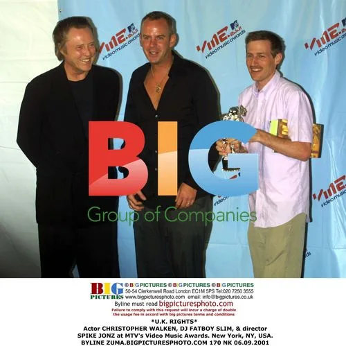 CHRISTOPHER WALKEN, DJ FATBOY SLIM, & SPIKE JONZ at MTV Awards