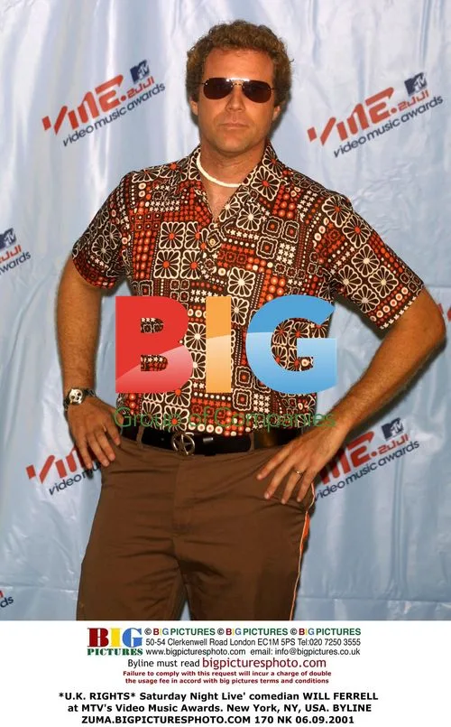 Will Ferrell at 2001 MTV VMAs in New York