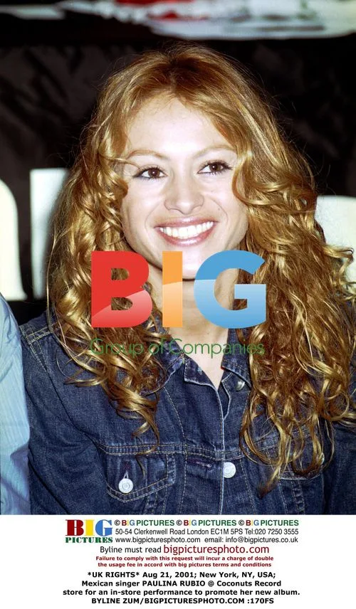 Paulina Rubio promotes new album in NYC