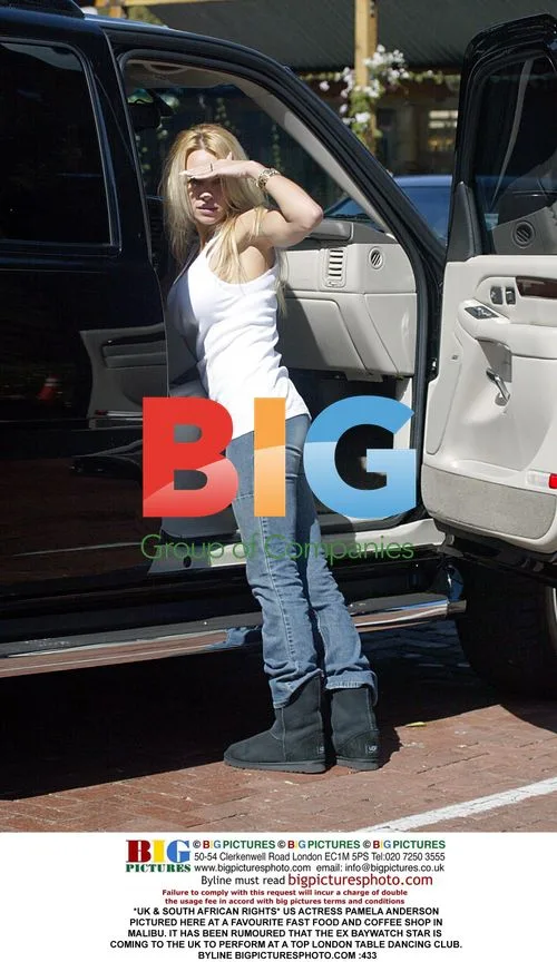 Pamela Anderson Spotted at Malibu Fast Food Spot