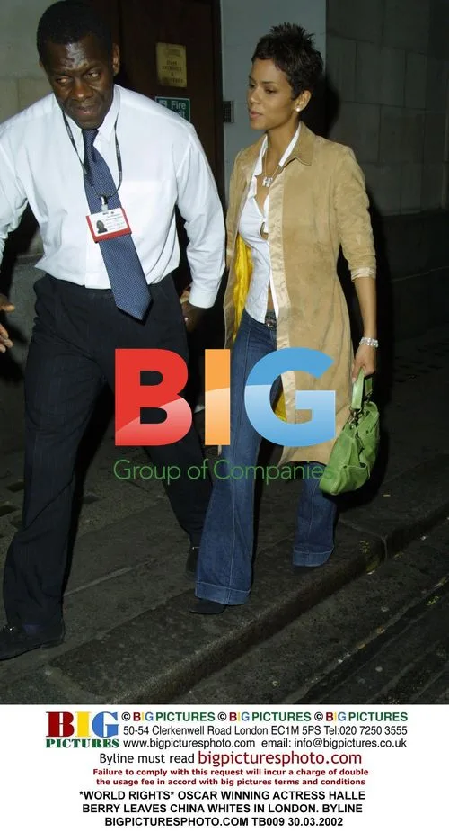 Halle Berry Leaves China Whites in London