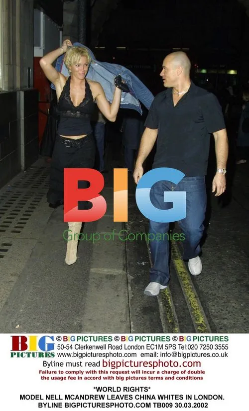 Model Nell McAndrew Leaves China Whites in London