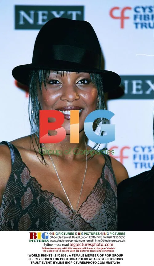 Pop star at Cystic Fibrosis Trust event
