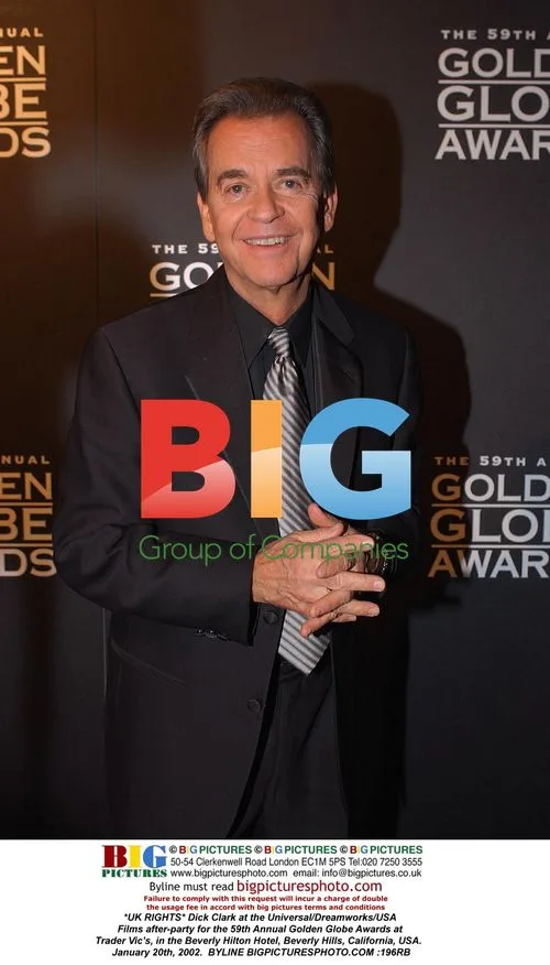 Dick Clark at Golden Globe after-party