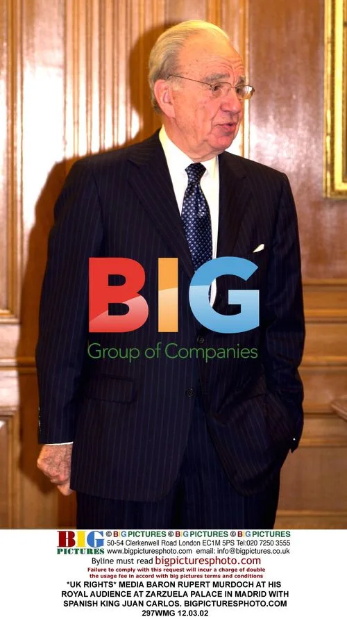 Rupert Murdoch meets Spanish King