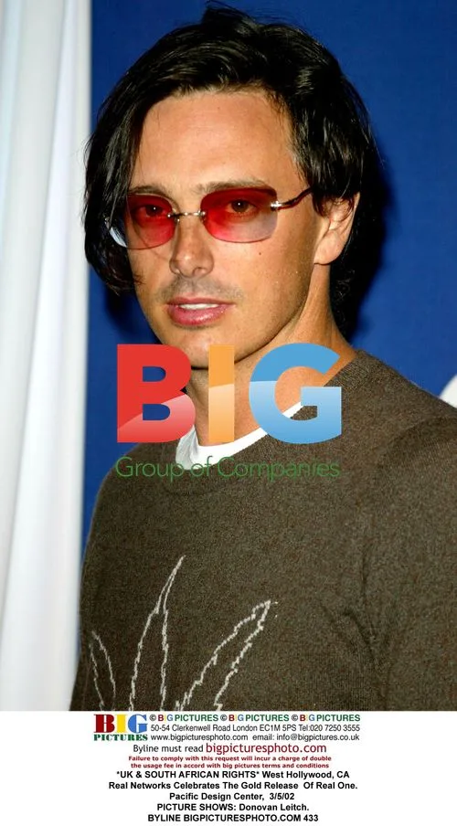 Donovan Leitch at Real One Gold Release