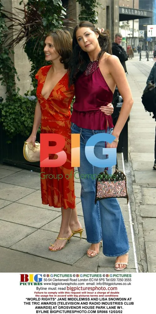 Jane Middlemiss and Lisa Snowdon at TRIC Awards