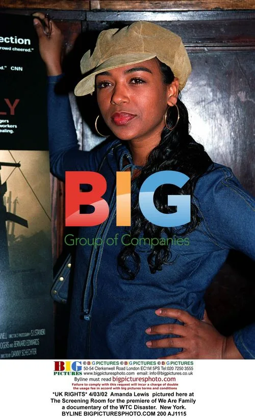 Amanda Lewis at We Are Family premiere