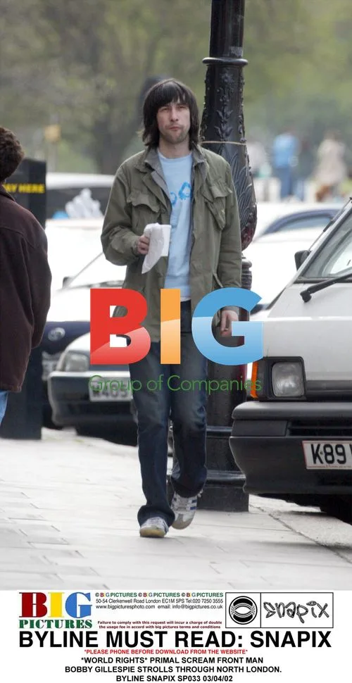 Bobby Gillespie Strolls Through North London