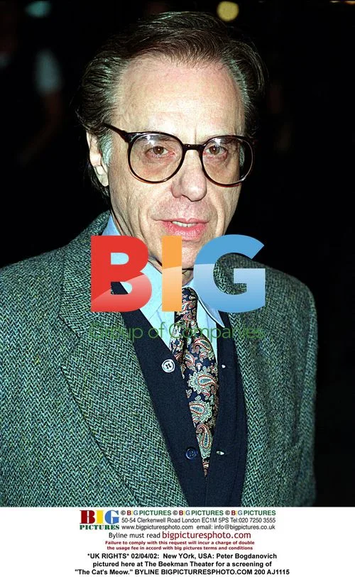 Peter Bogdanovich at "The Cat's Meow" screening