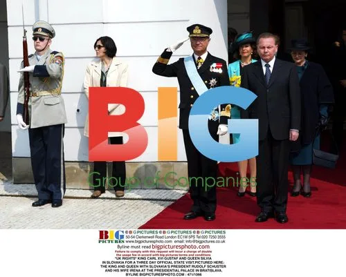King Carl XVI Gustaf and Queen Silvia in Slovakia