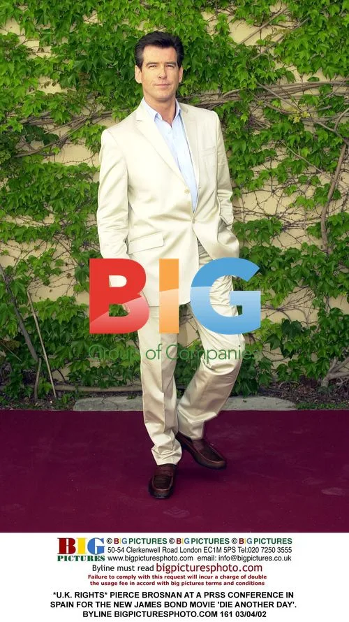 Pierce Brosnan at 'Die Another Day' press conference