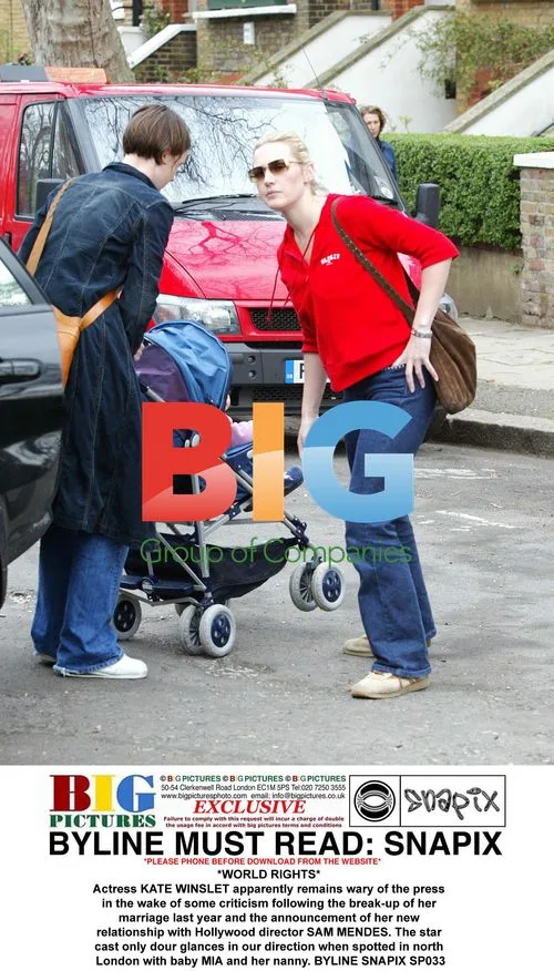 Kate Winslet Spotted in North London