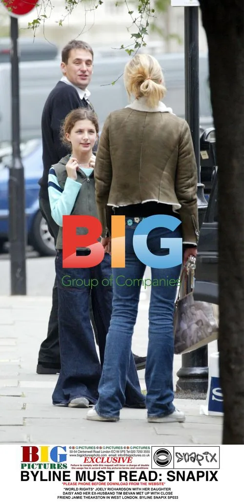 Joely Richardson & Family in West London