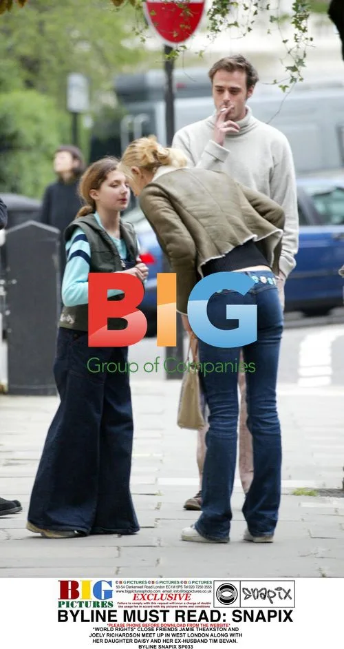 Jamie Theakston and Joely Richardson Meet Up