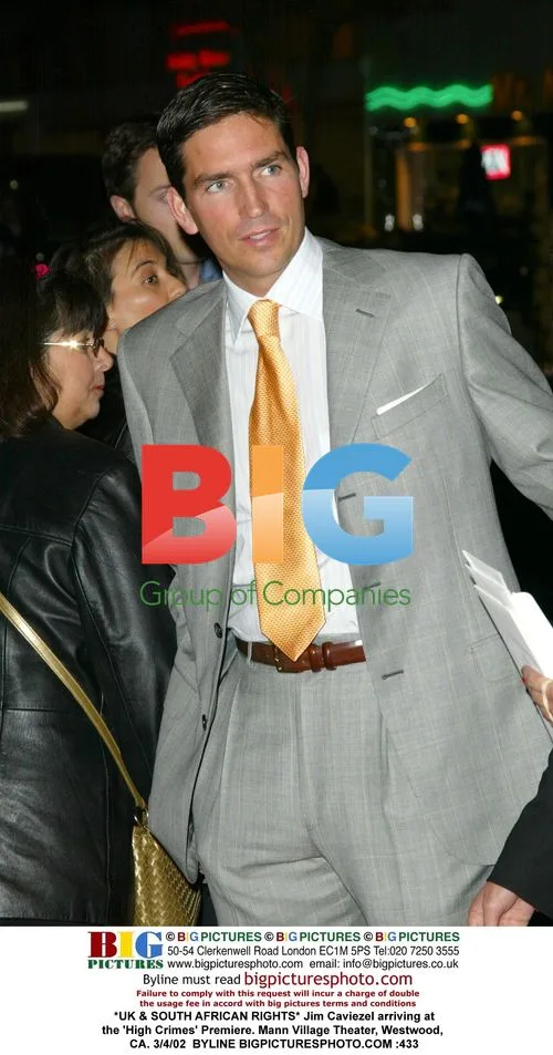 Jim Caviezel at 'High Crimes' Premiere
