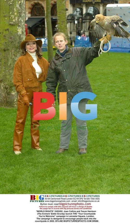 Joan Collins and Trevor Harrison launch campaign