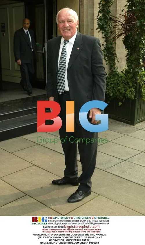 Henry Cooper at TRIC Awards in London