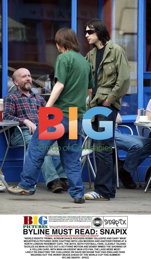 Primal Scream Members Chatting