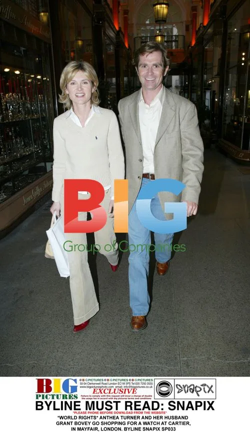 Anthea Turner and Husband Shopping at Cartier