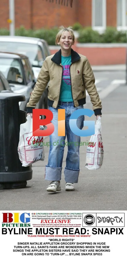 Natalie Appleton Grocery Shopping in Large Turn-Ups