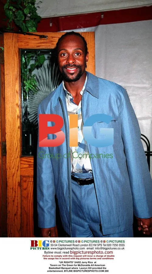 Jerry Rice at McDonalds All American Basketball Banquet