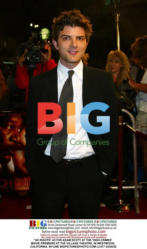 Adam Scott at 'High Crimes' Premiere