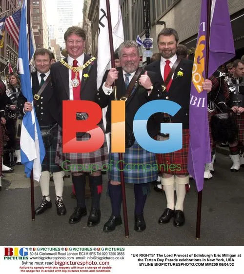 Lord Provost of Edinburgh at Tartan Day Parade