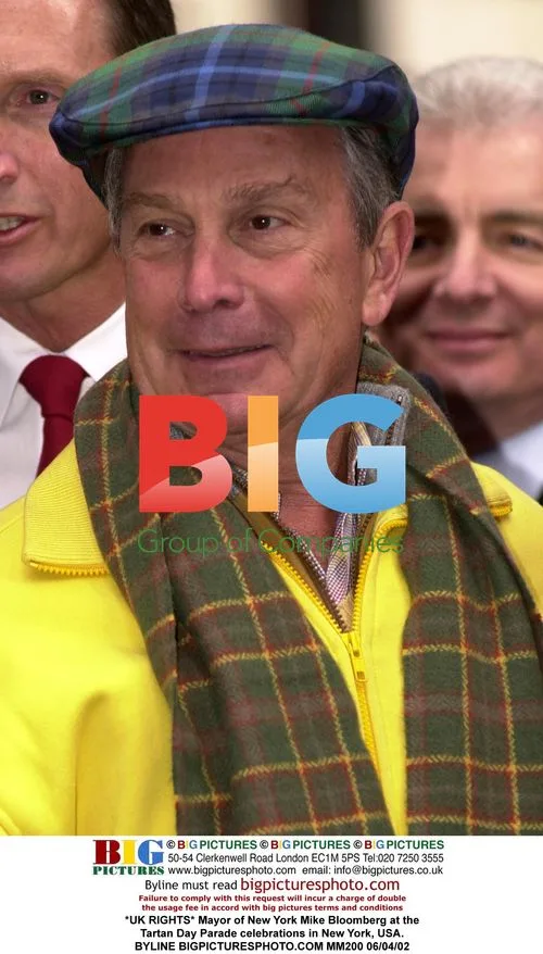 Mike Bloomberg at Tartan Day Parade
