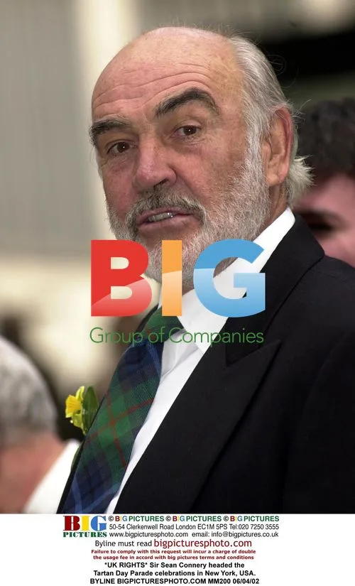 Sir Sean Connery at Tartan Day Parade